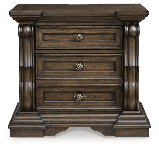 Maylee Three Drawer Night Stand