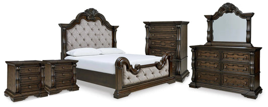 Maylee 6PC Queen Bedroom Set with 2 Nightstands