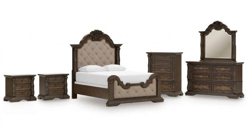 Maylee 6PC Queen Bedroom Set with 2 Nightstands