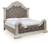 Andonhall King Upholstered Panel Bed