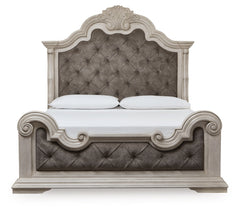Andonhall King Upholstered Panel Bed