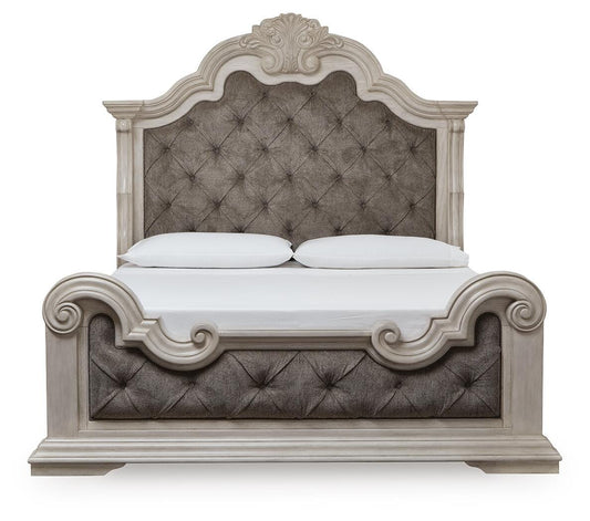 Andonhall King Upholstered Panel Bed