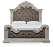 Andonhall California King Upholstered Panel Bed
