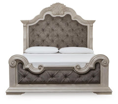 Andonhall California King Upholstered Panel Bed