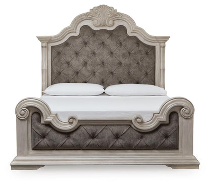 Andonhall California King Upholstered Panel Bed