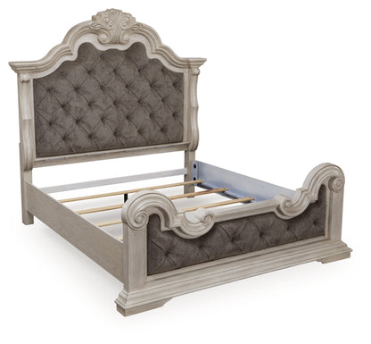 Andonhall King Upholstered Panel Bed