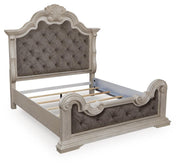 Andonhall California King Upholstered Panel Bed