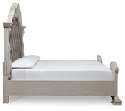 Andonhall California King Upholstered Panel Bed