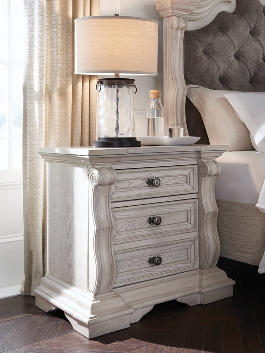 Andonhall Three Drawer Night Stand