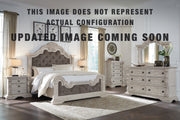 Andonhall Queen Upholstered Panel Bed