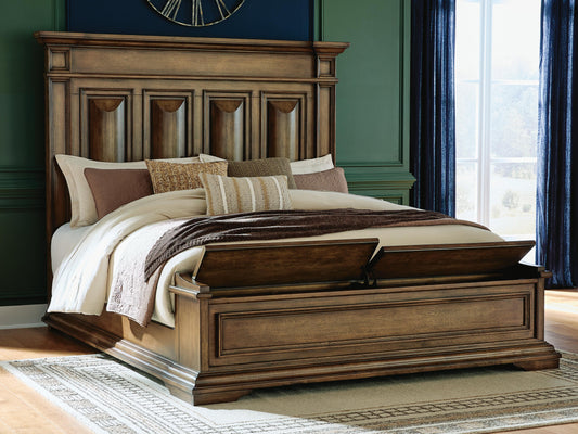 Channley California King Panel Storage Bed