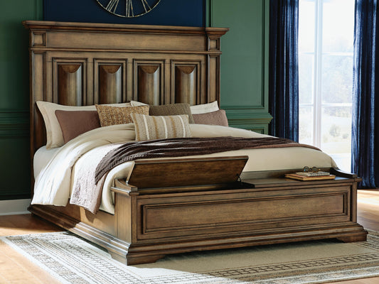 Channley California King Panel Storage Bed