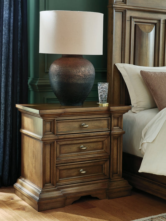 Channley Three Drawer Night Stand