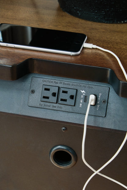 Channley Three Drawer Night Stand