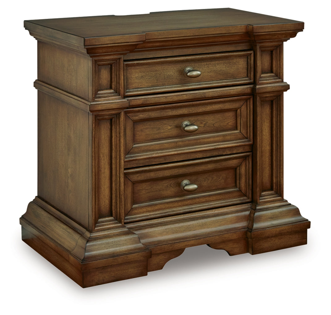 Channley Three Drawer Night Stand