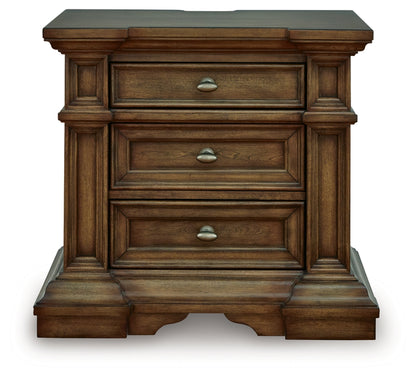 Channley Three Drawer Night Stand