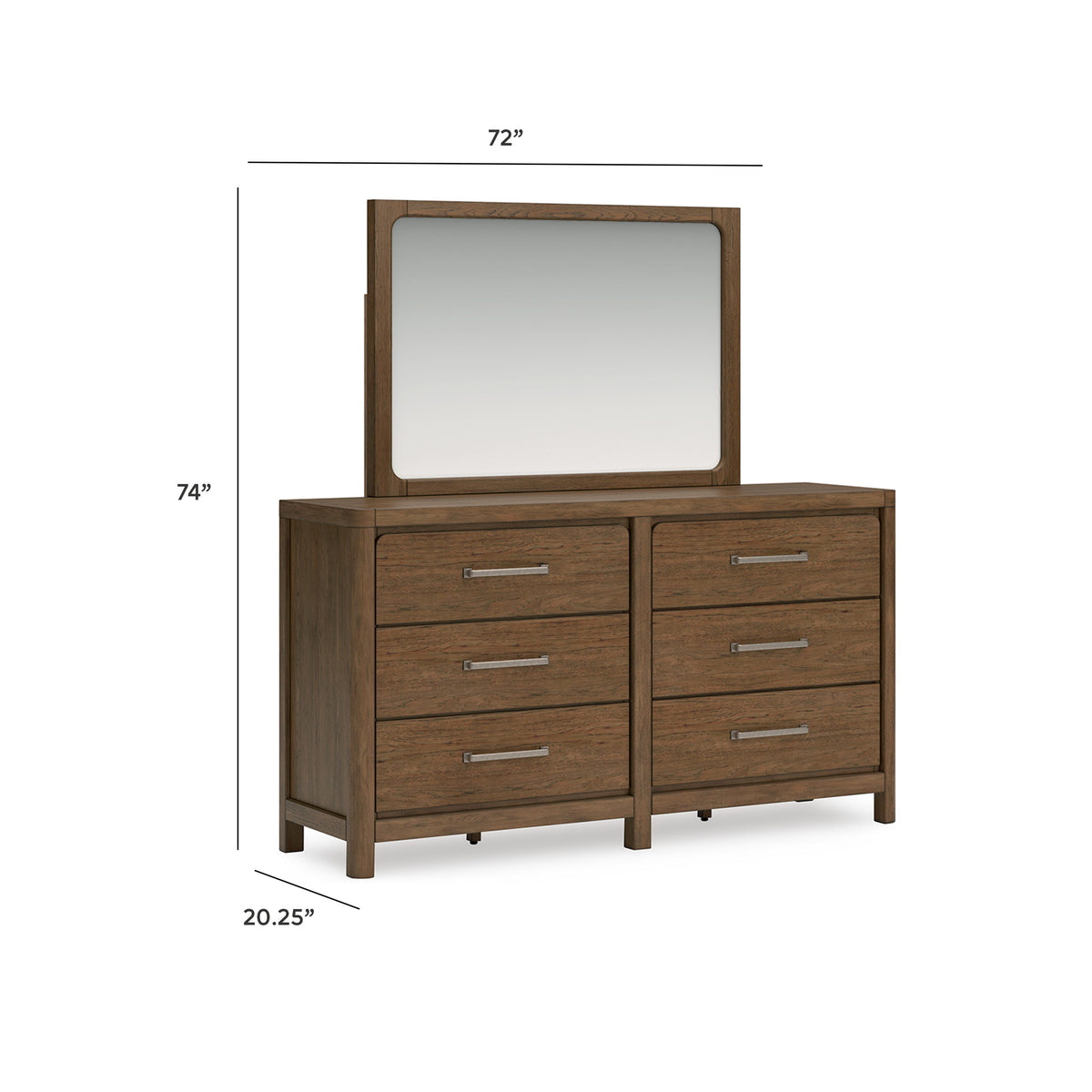 Cabalynn Dresser and Mirror