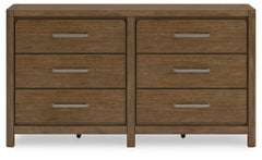 Cabalynn King Upholstered Bed, Dresser and 2 Nightstands