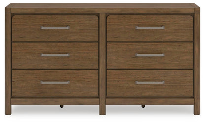 Cabalynn King Upholstered Bed, Dresser and 2 Nightstands