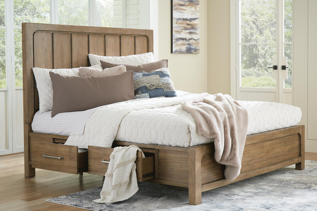 Cabalynn Queen Panel Bed with Storage