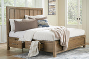 Cabalynn Queen Panel Bed with Storage