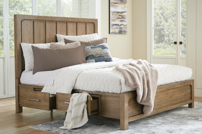 Cabalynn Queen Panel Bed with Storage