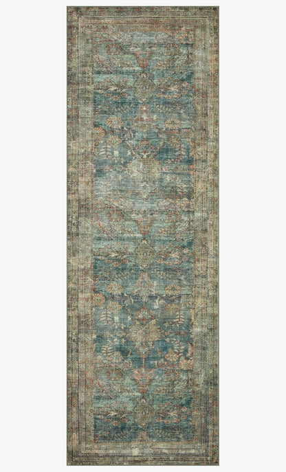 Magnolia Home de Joanna Gaines x Loloi Banks BAN-01 Océano / Especias