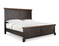 Bear Creek Queen Brown 4PC Bedroom Set