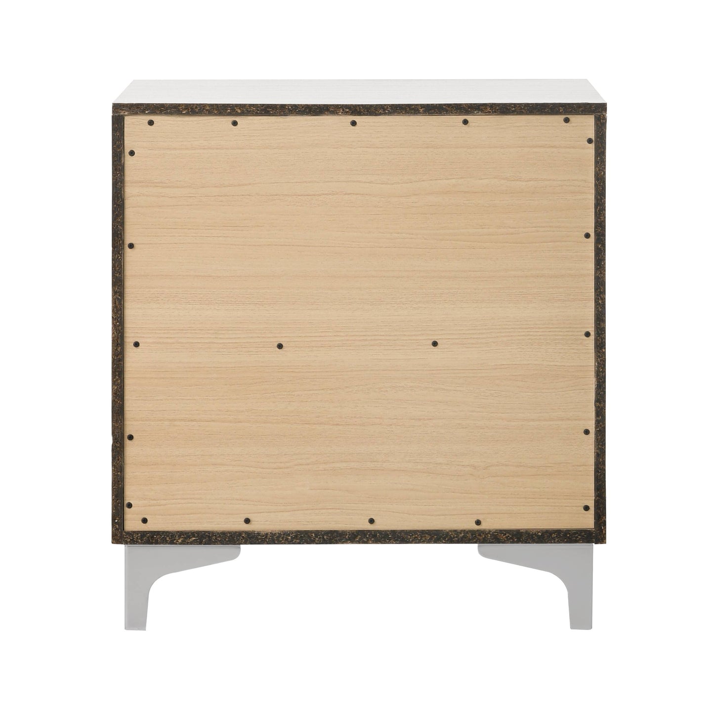 Mesita de noche Casilda de 2 cajones y 23" de alto