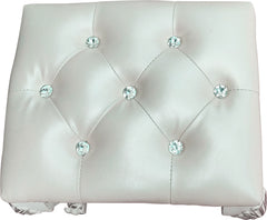 Taburete de tocador tapizado Dresden II de 20" de alto