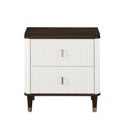 Carena 2 Drawers 27"H Nightstand with USB