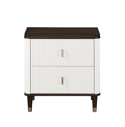 Carena 2 Drawers 27"H Nightstand with USB