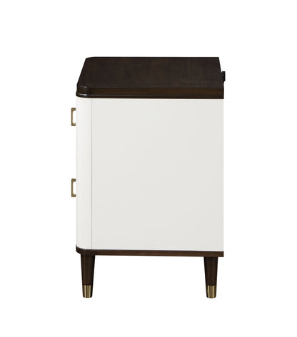 Carena 2 Drawers 27"H Nightstand with USB
