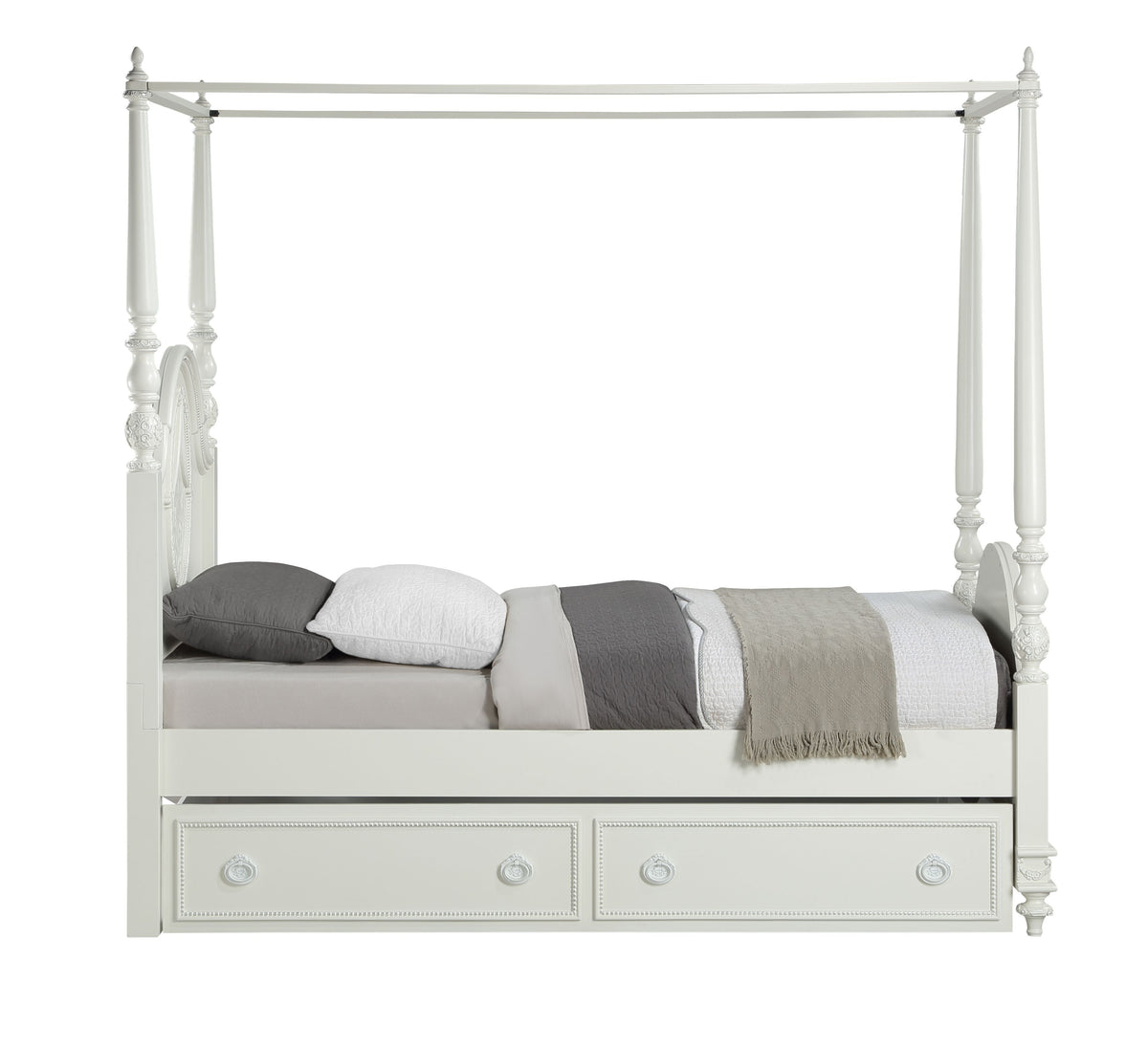 Cama nido Dorothy Teenager de madera maciza (doble)