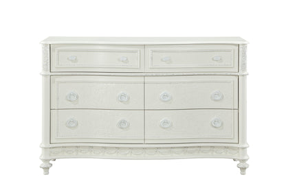 Dorothy 6 Drawers 54"L Dresser