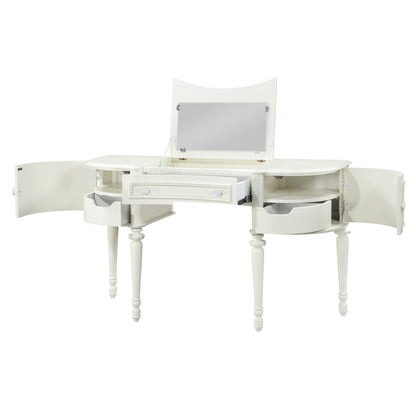 Dorothy 52"L Vanity Desk with Mirror