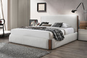 Cama de plataforma tapizada Sandro
