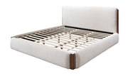 Cama de plataforma tapizada Sandro