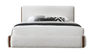 Cama de plataforma tapizada Sandro