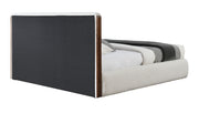 Cama de plataforma tapizada Sandro