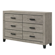 Cómoda rectangular Mari de 31" de largo y 4 cajones