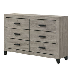 Cómoda rectangular Mari de 31" de largo y 4 cajones