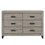 Cómoda rectangular Mari de 31" de largo y 4 cajones