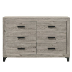 Cómoda rectangular Mari de 31" de largo y 4 cajones