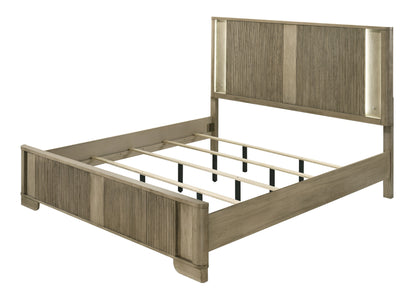 Lakkari Queen Bed with LED Lighting