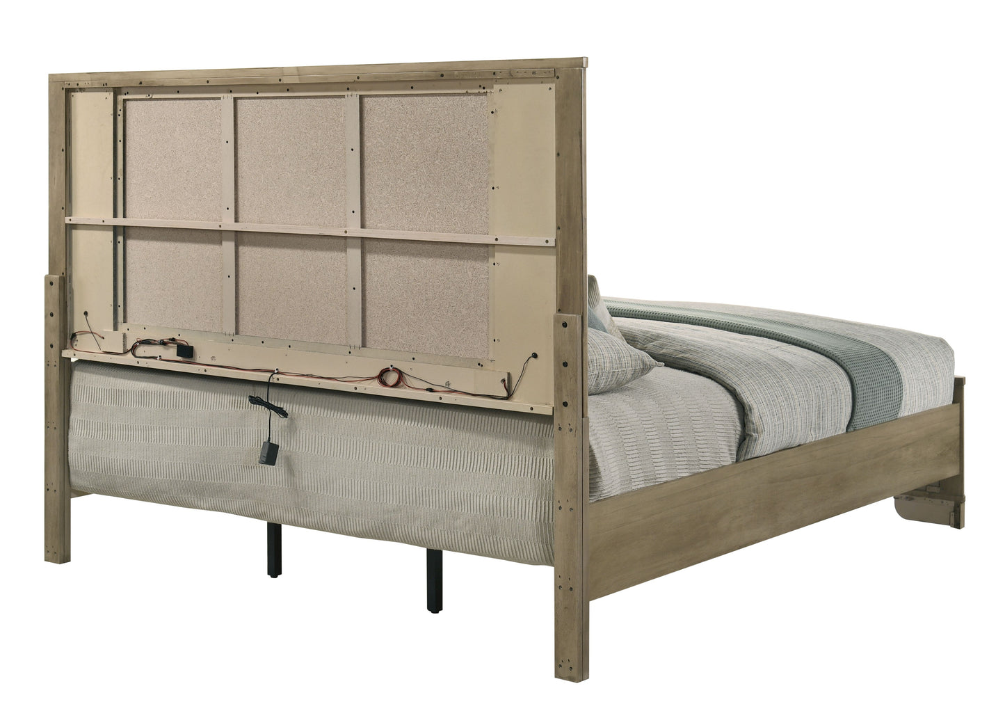 Lakkari Eastern King Bed with LED Lighting