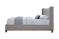 Melbourne Chenille Upholstered Eastern King Bed with Wingback