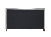 Melbourne Chenille Upholstered Eastern King Bed with Wingback