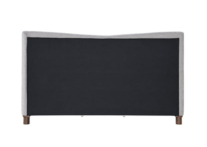 Melbourne Chenille Upholstered Eastern King Bed with Wingback