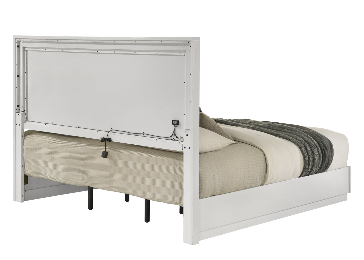 Esther Eastern King Bed with LED Lighting